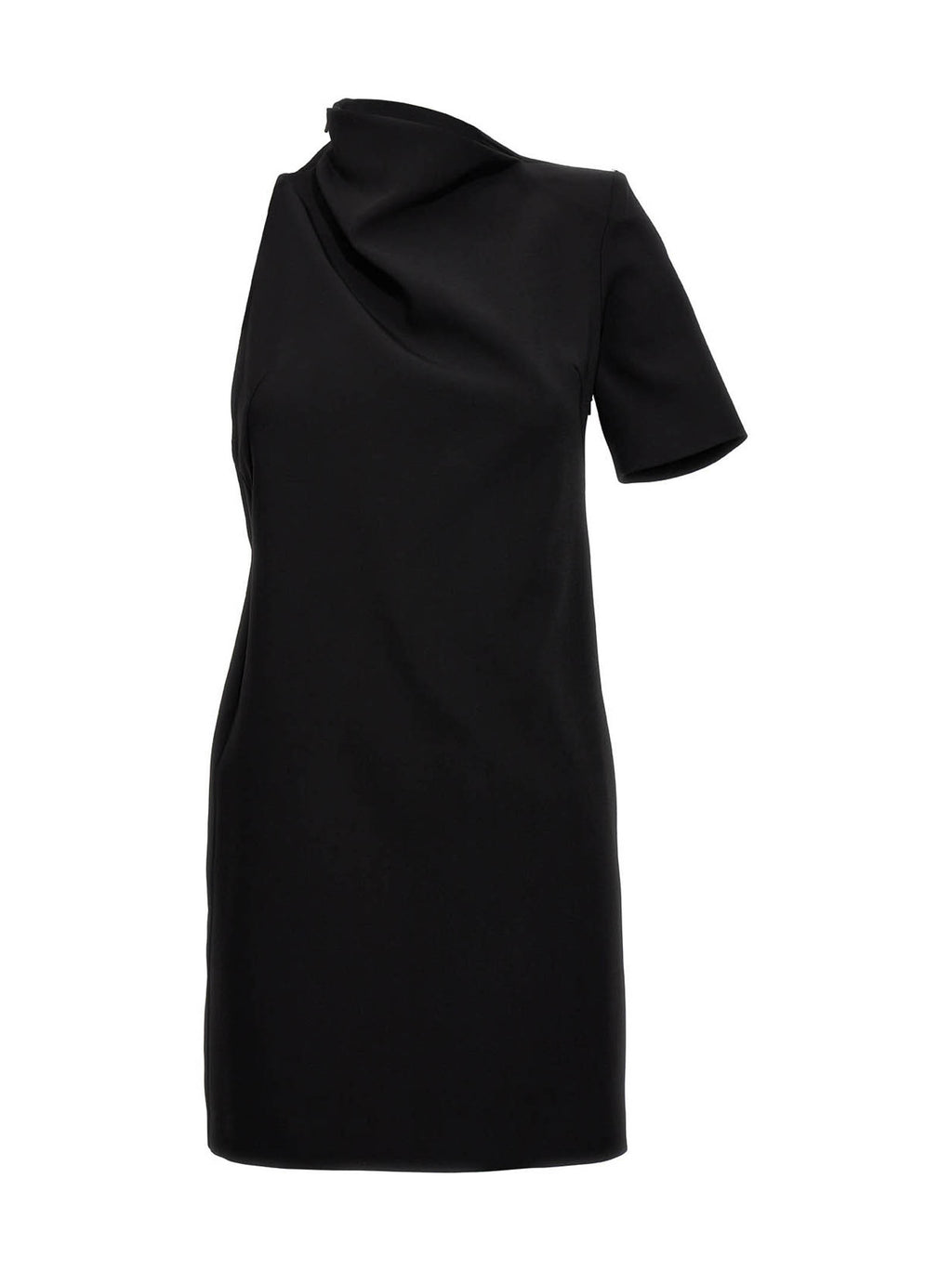 Sportmax Black Viscose Short Dress
