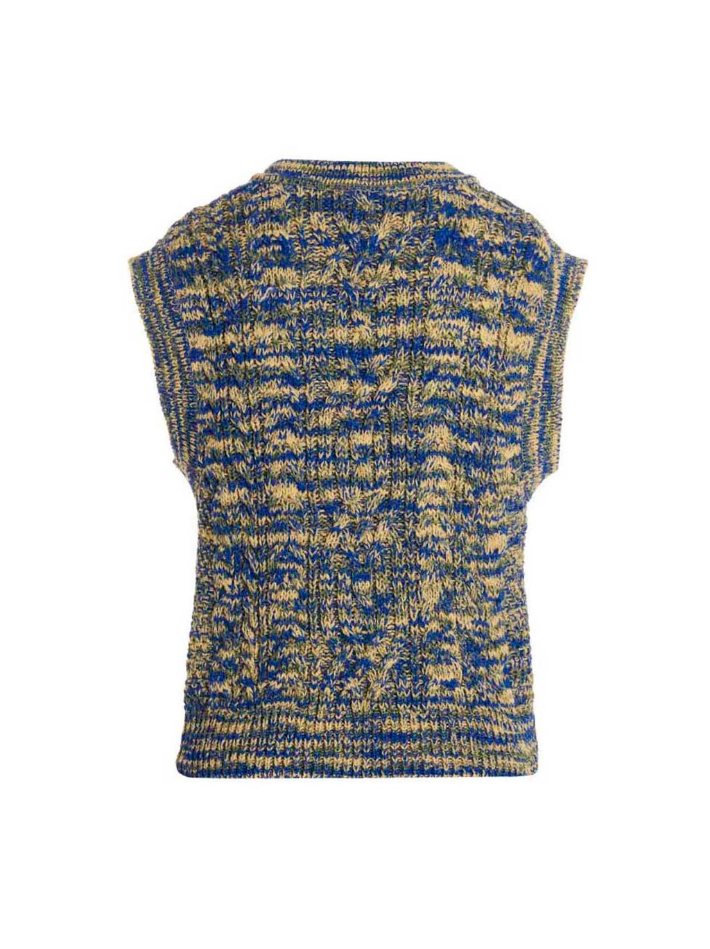 Andersson Bell Multicolor Cotton Sleeveles Sweater
