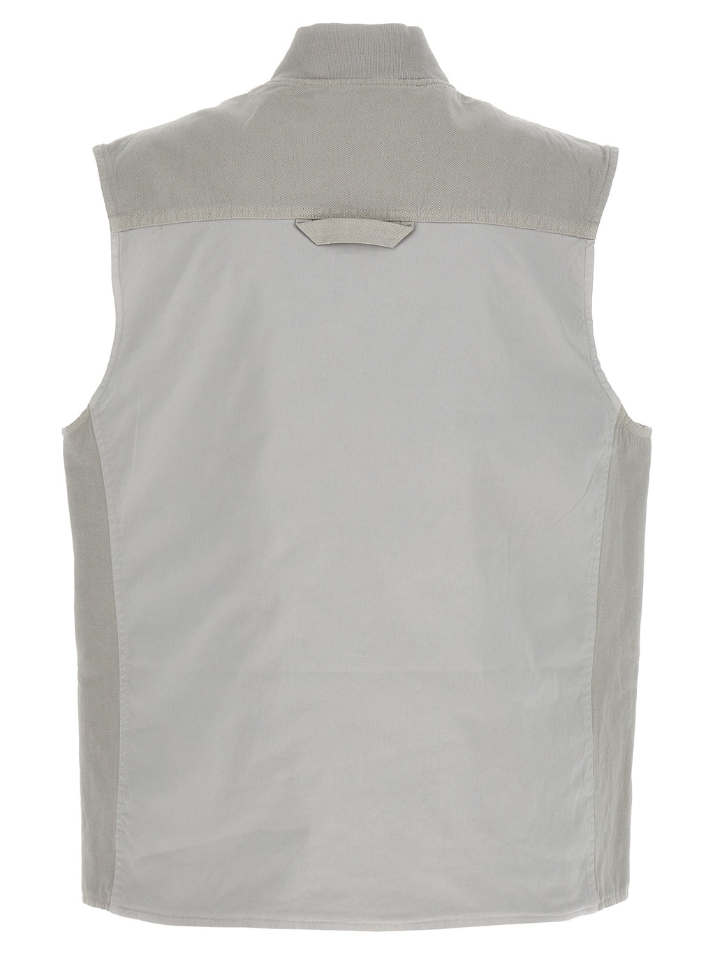 Objects IV Life Gray Cotton Sleeveless Jacket