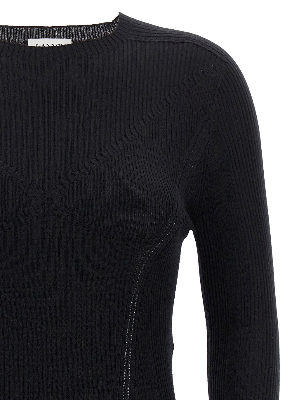 Lanvin Black Cashmere Cardigan