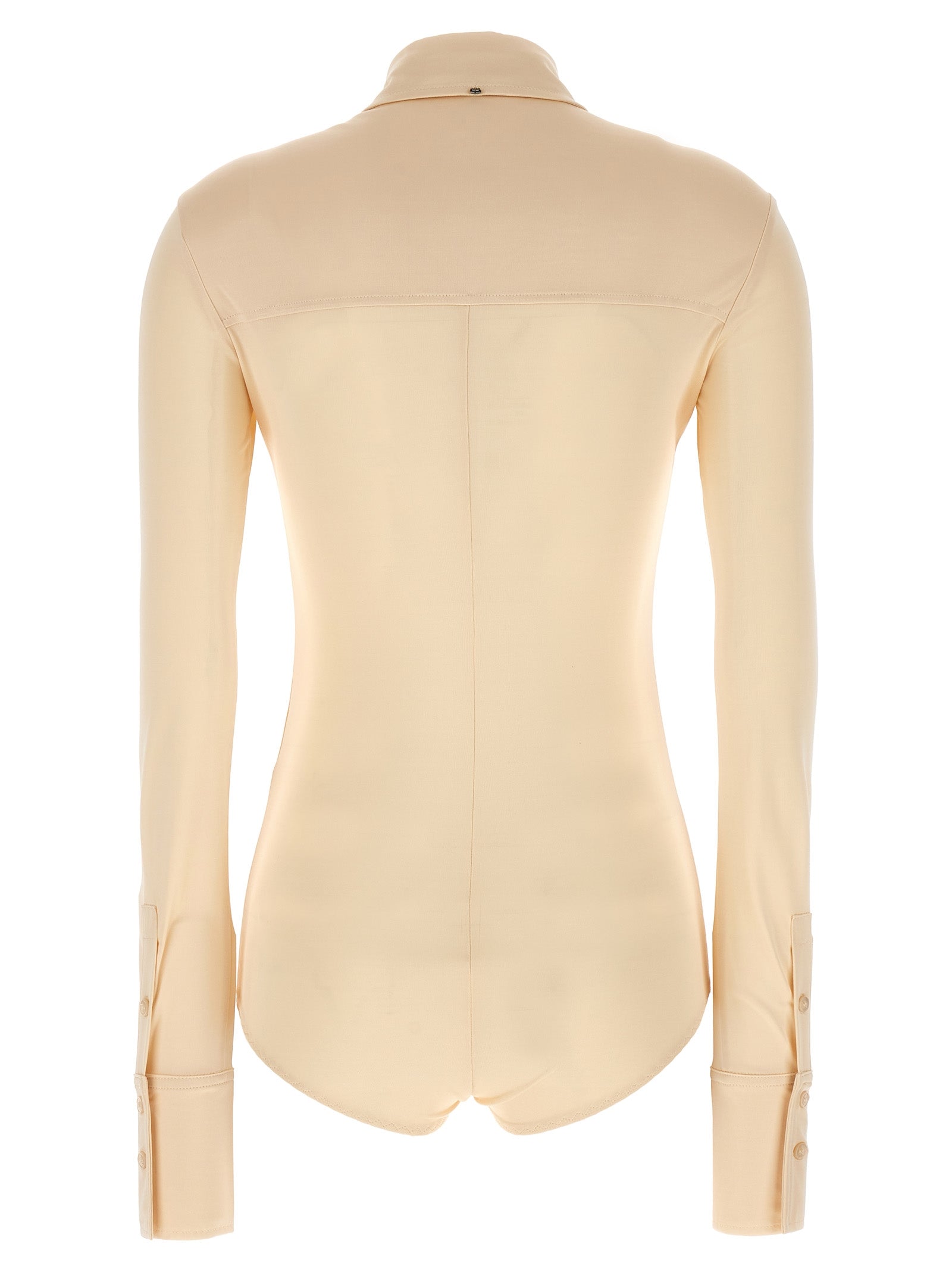 Sportmax Beige Viscose Bodysuit