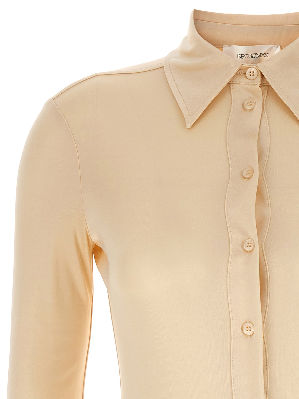 Sportmax Beige Viscose Bodysuit