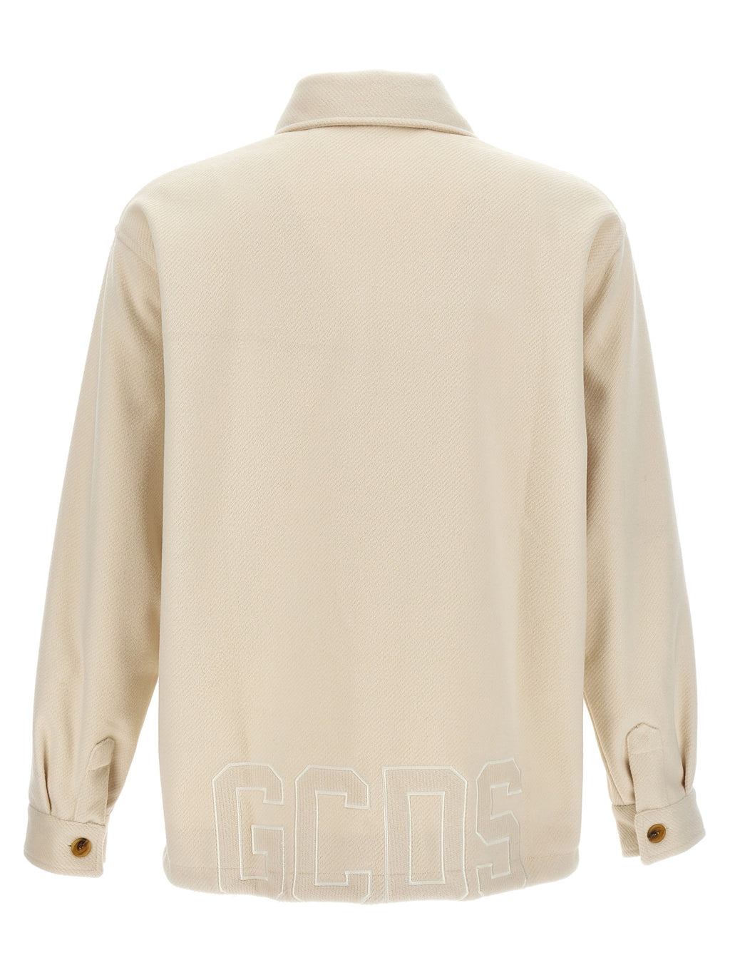 GCDS White Polyester Jacket