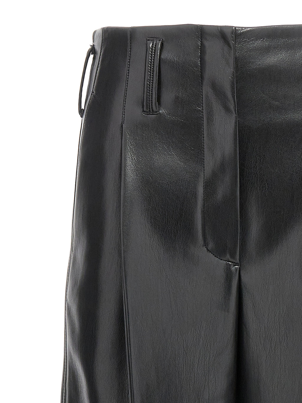 Philosophy Black Polyester Casual Pants