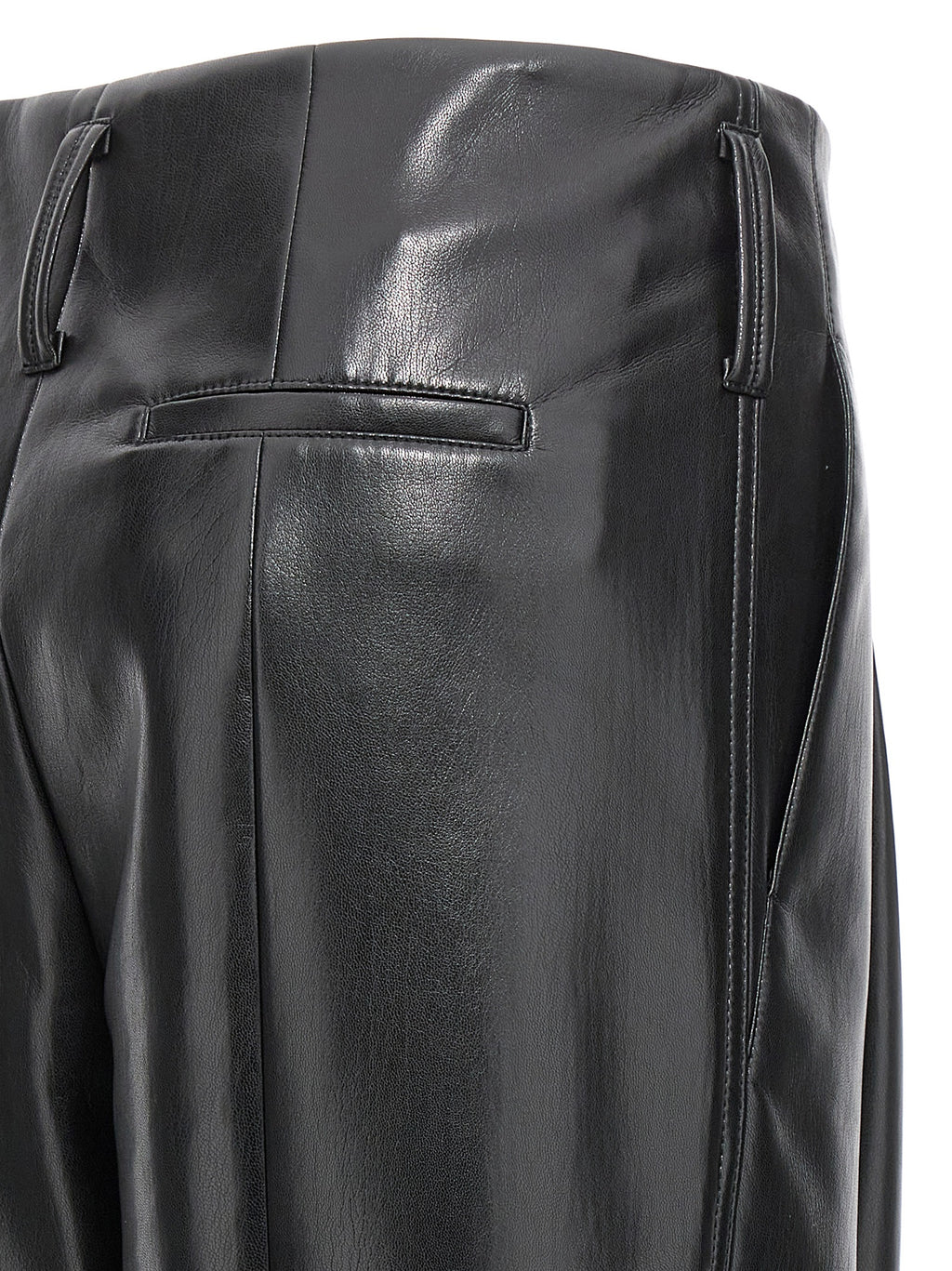 Philosophy Black Polyester Casual Pants