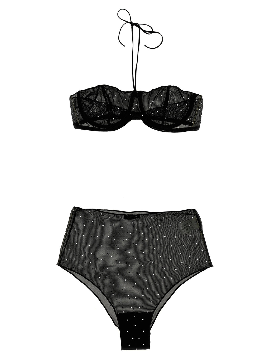 Oséree Black Polyamide Lingerie