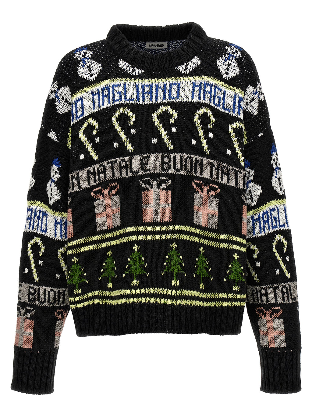 Magliano Black Cotton Cardigan