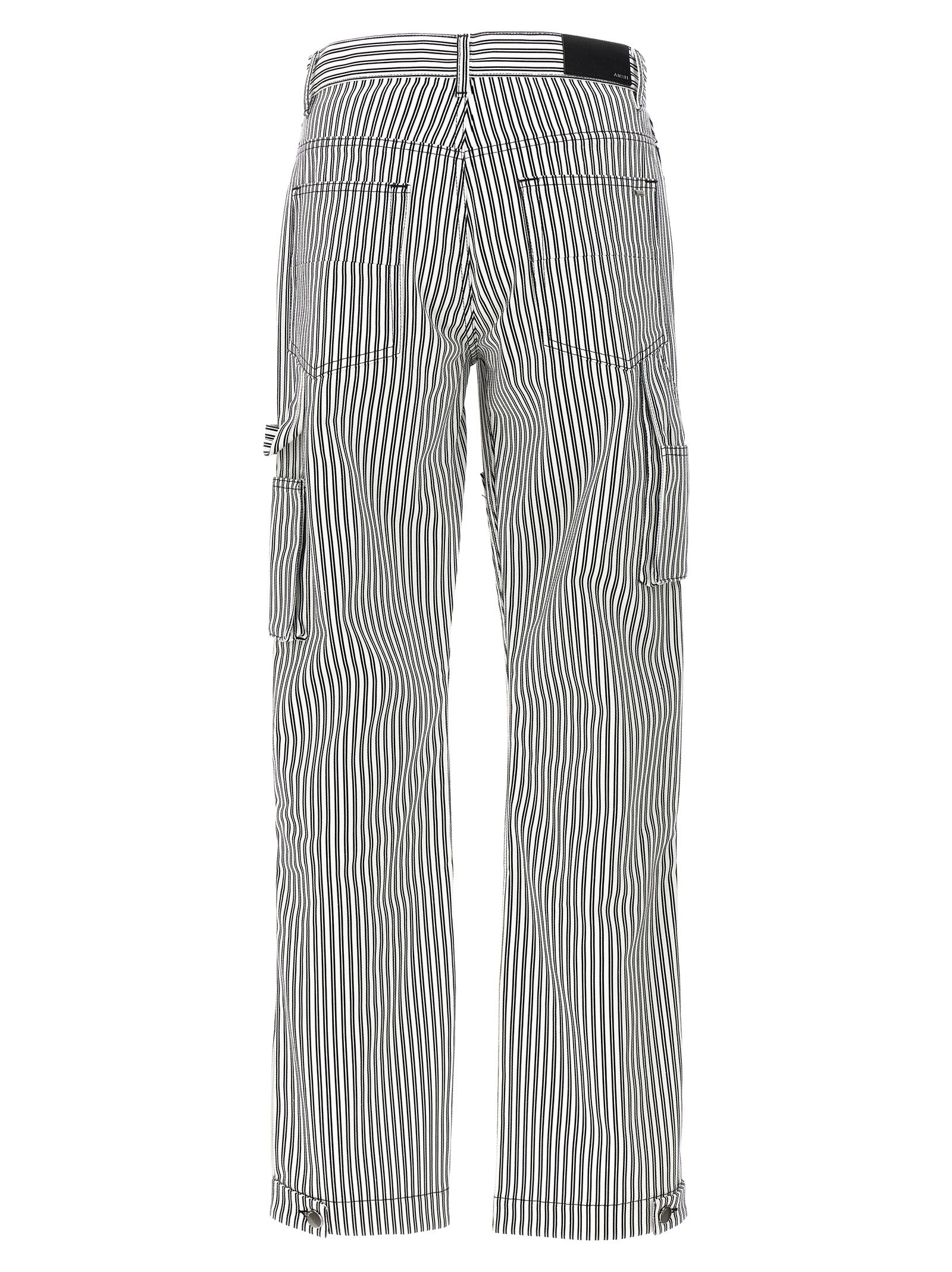Amiri Bicolor Cotton Cargo Pants