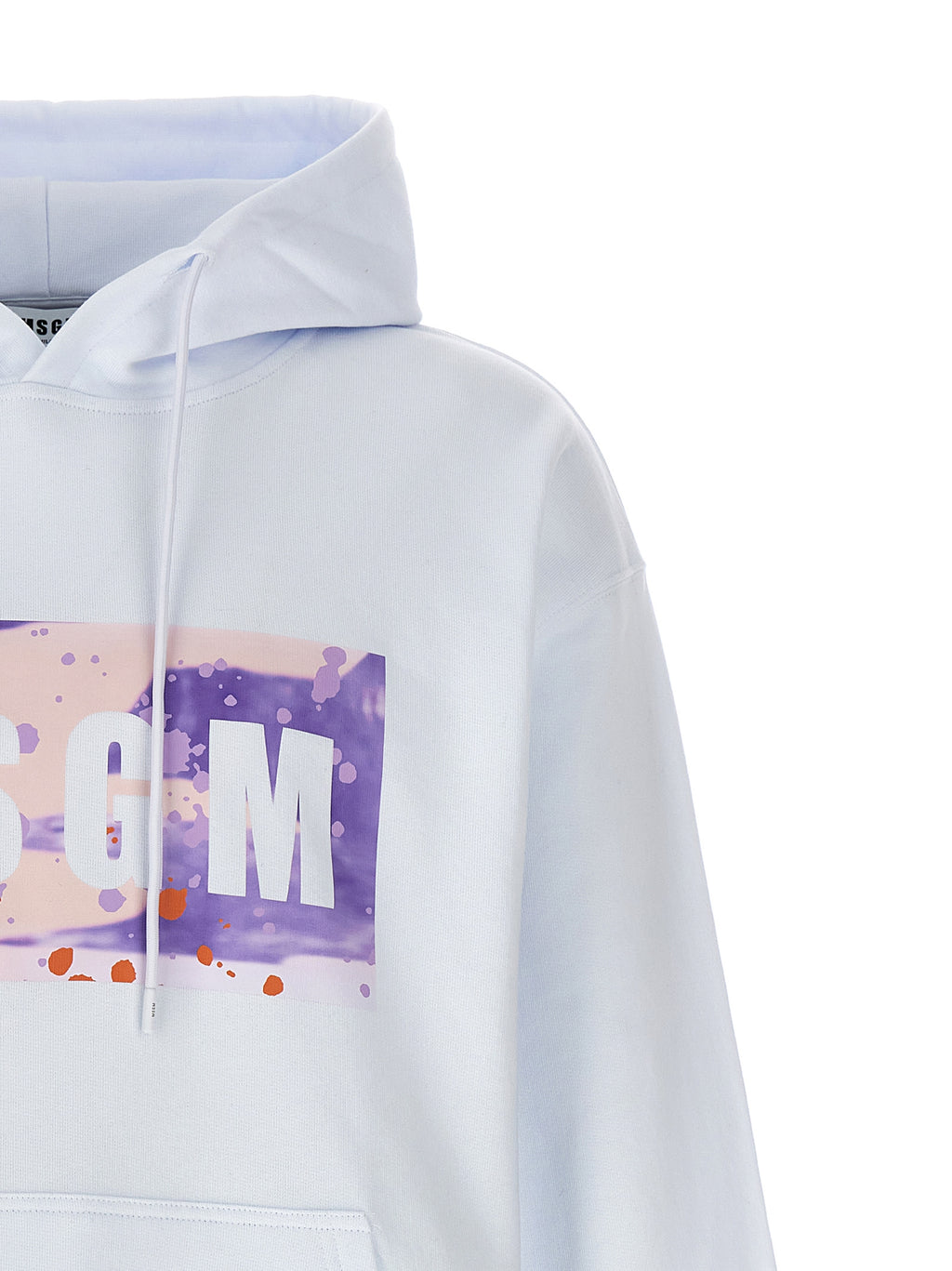 MSGM White Cotton Sweatshirt