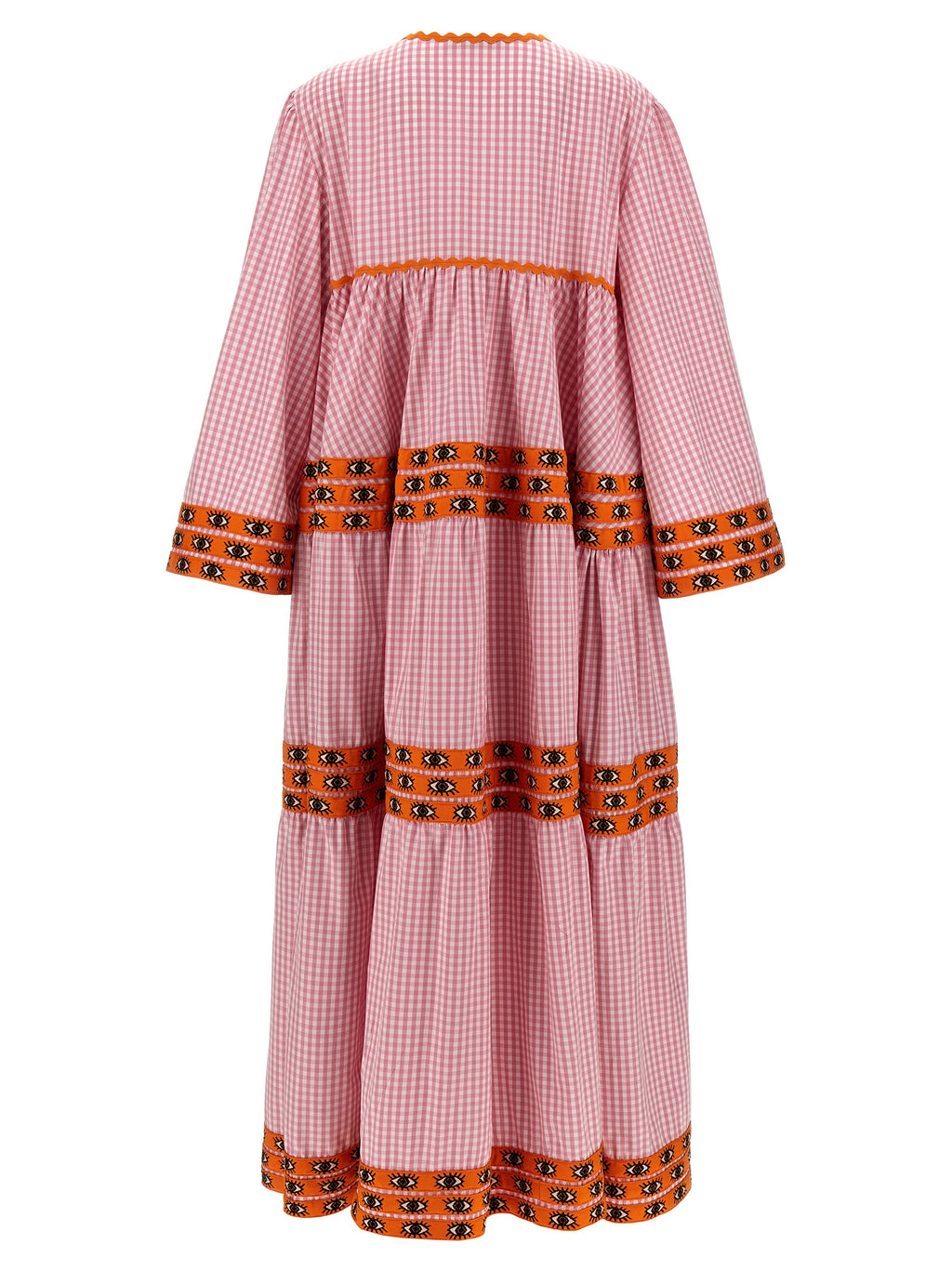 Flora Sardalos Multicolor Cotton Long Dress