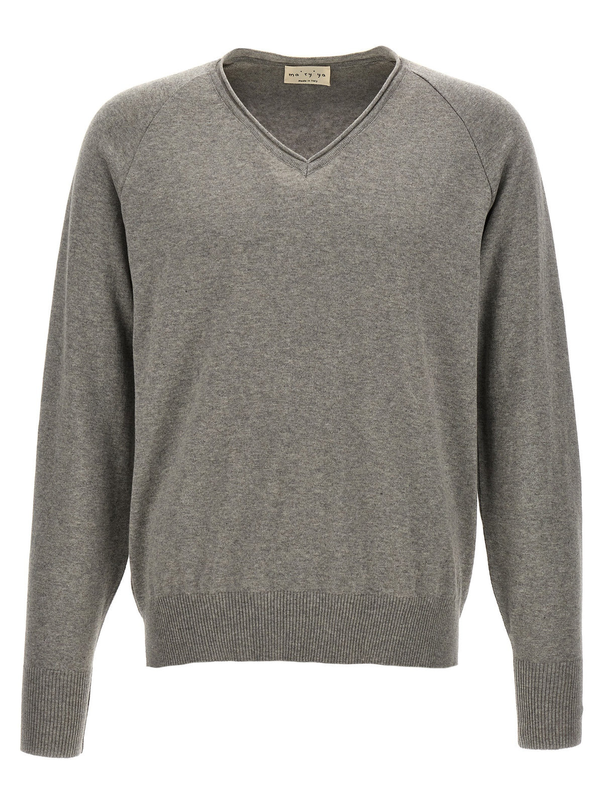 MA'RY'YA Gray Cotton Cardigan
