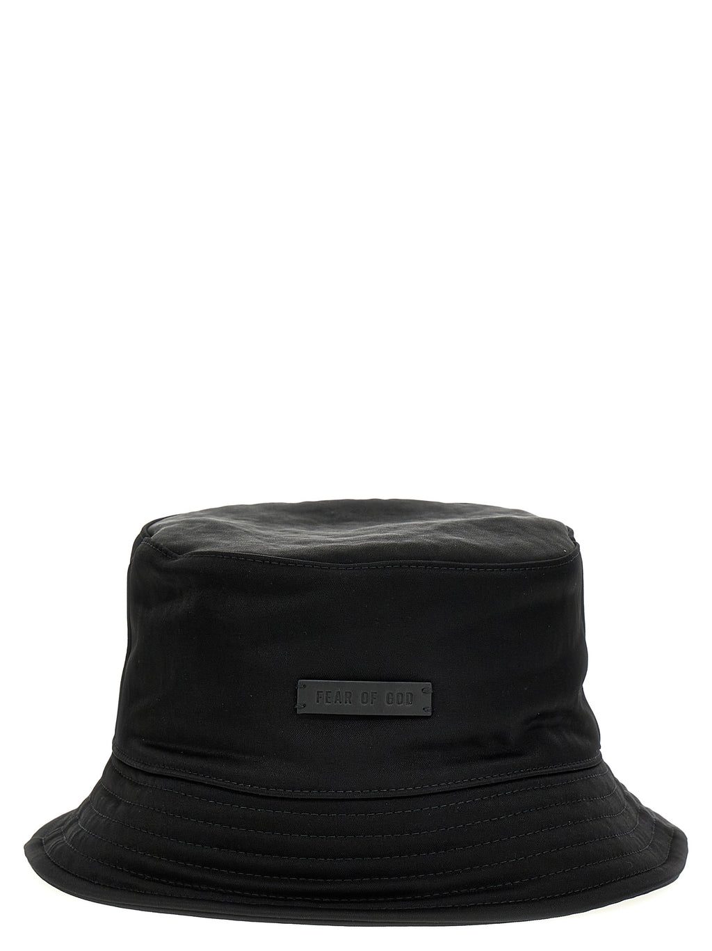 Fear Of God Black Polyamide Bucket Hat
