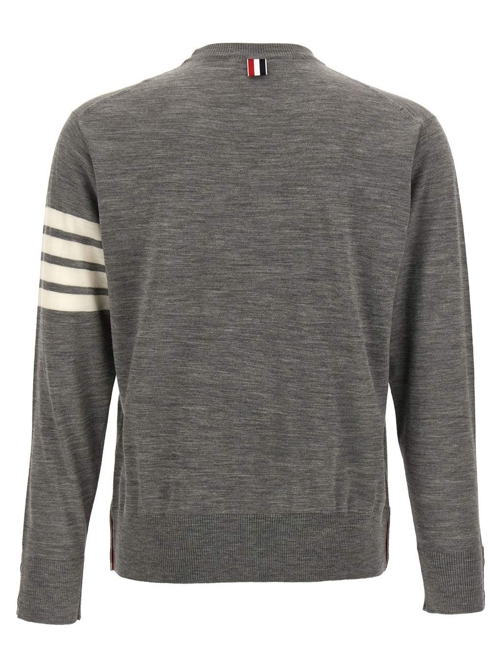 Thom Browne Gray Virgin Wool Cardigan
