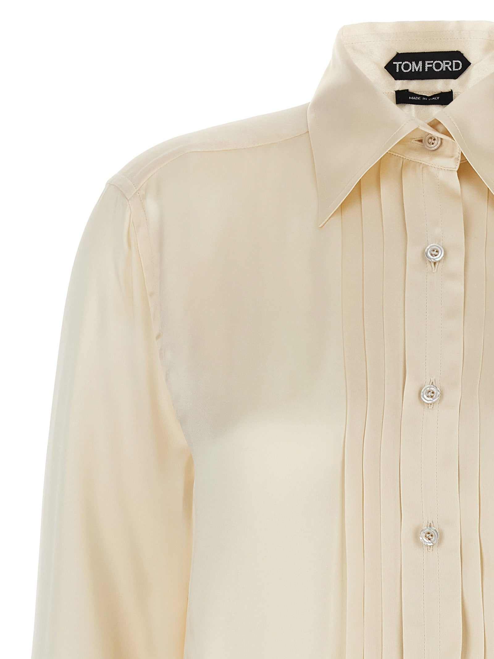 Tom Ford White Silk Blouse