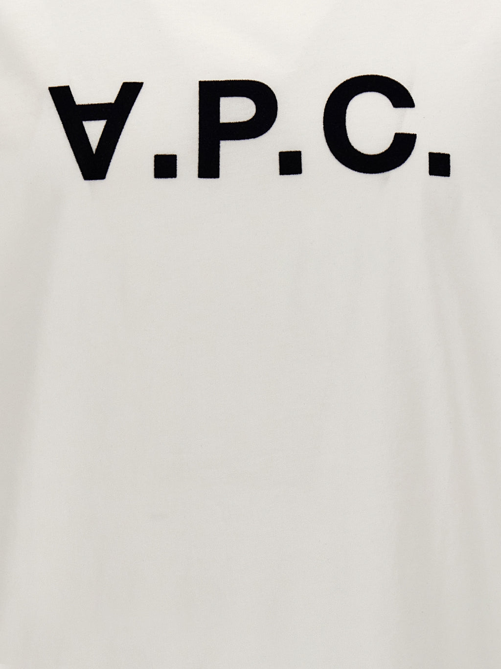 A.P.C. White Cotton T-Shirt