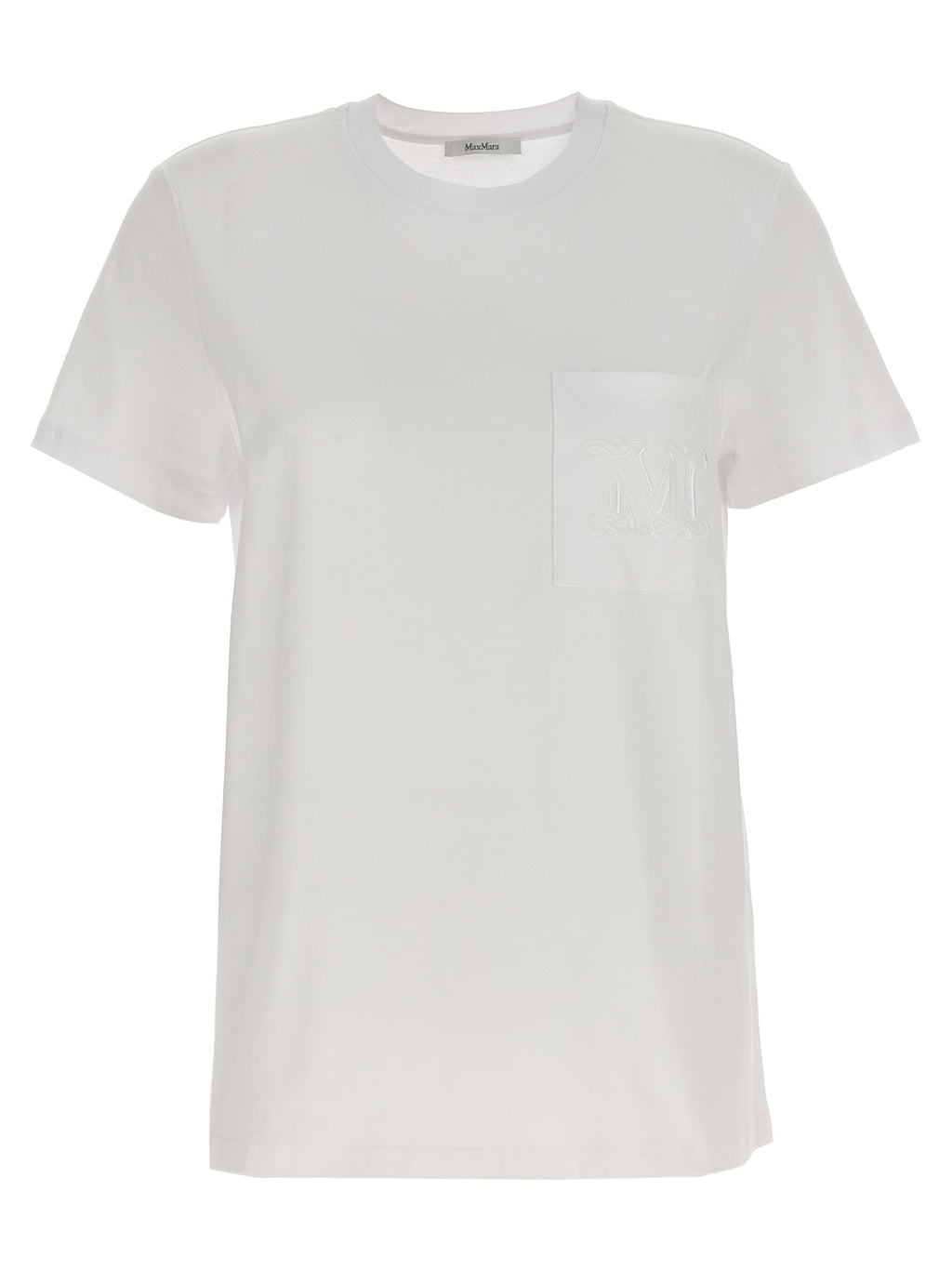 Max Mara White Cotton T-Shirt