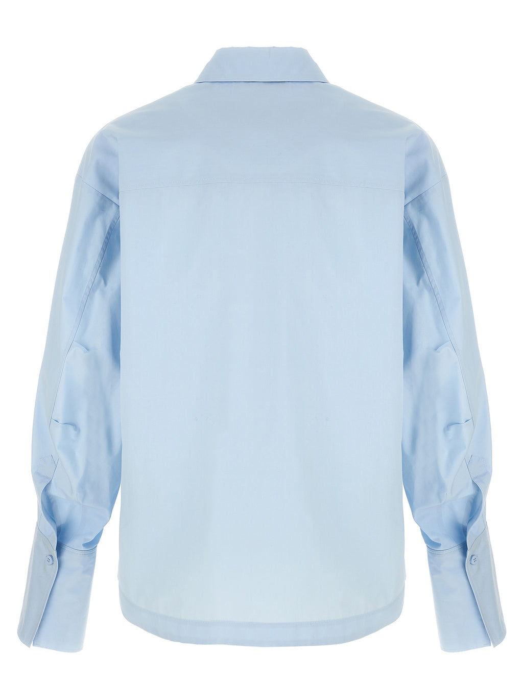 The Attico Blue Cotton Blouse