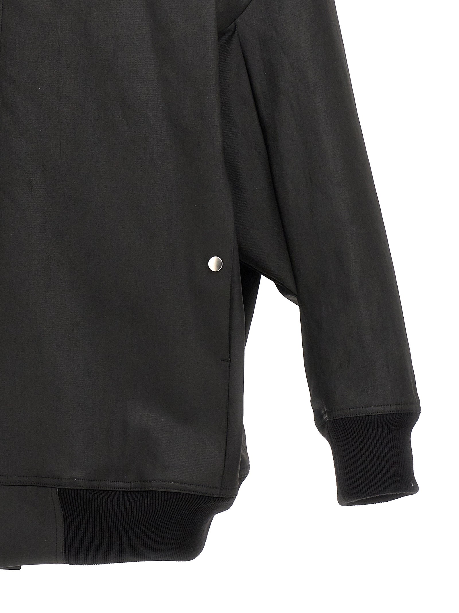 Rick Owens Black Cotton Bomber