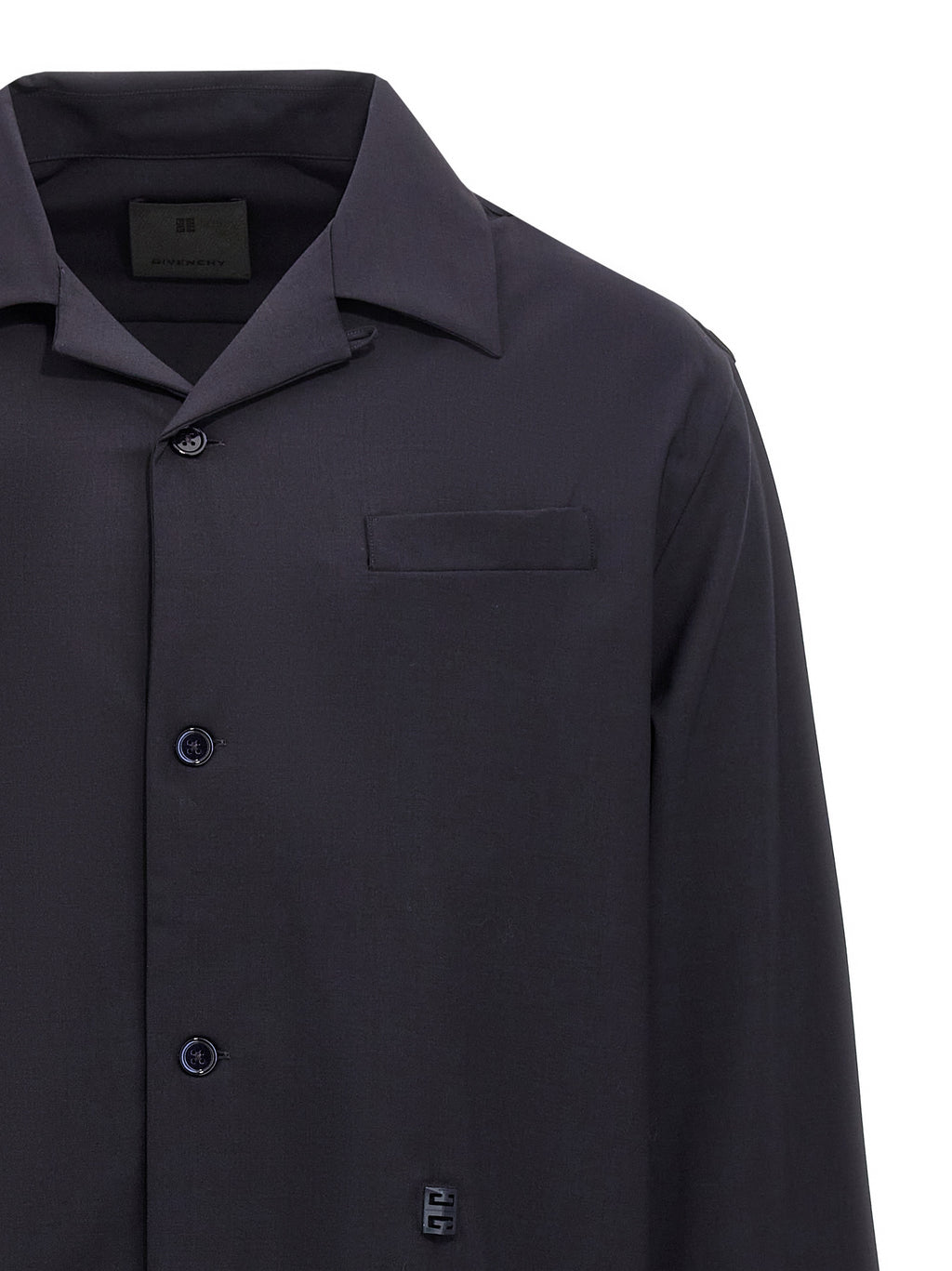 Givenchy Blue Elastane Blouse