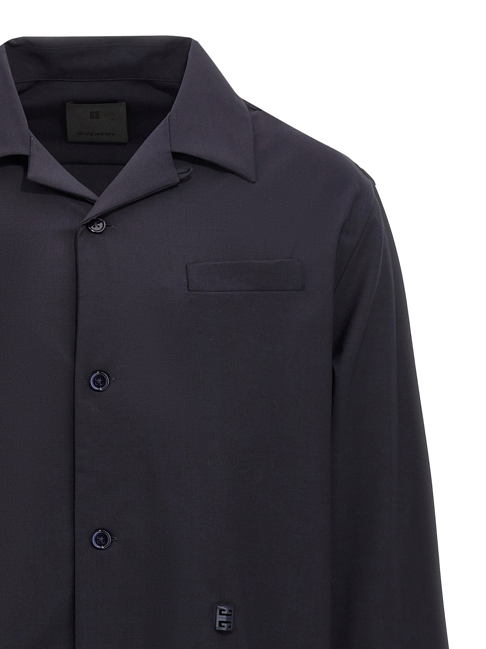 Givenchy Blue Elastane Blouse