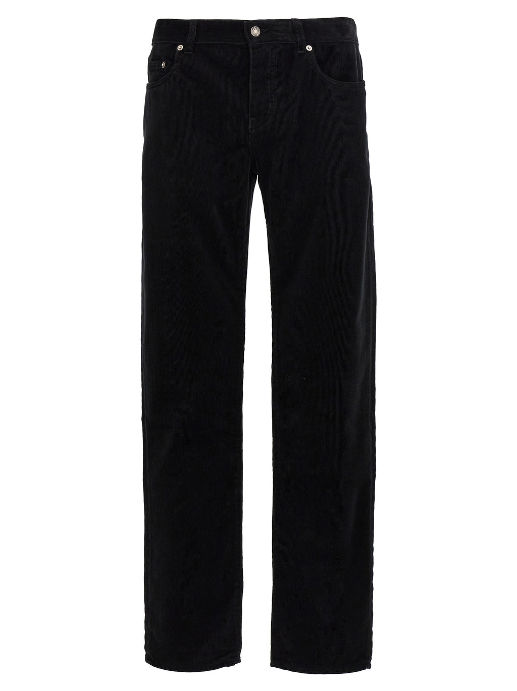 Saint Laurent Black Cotton Casual Pants