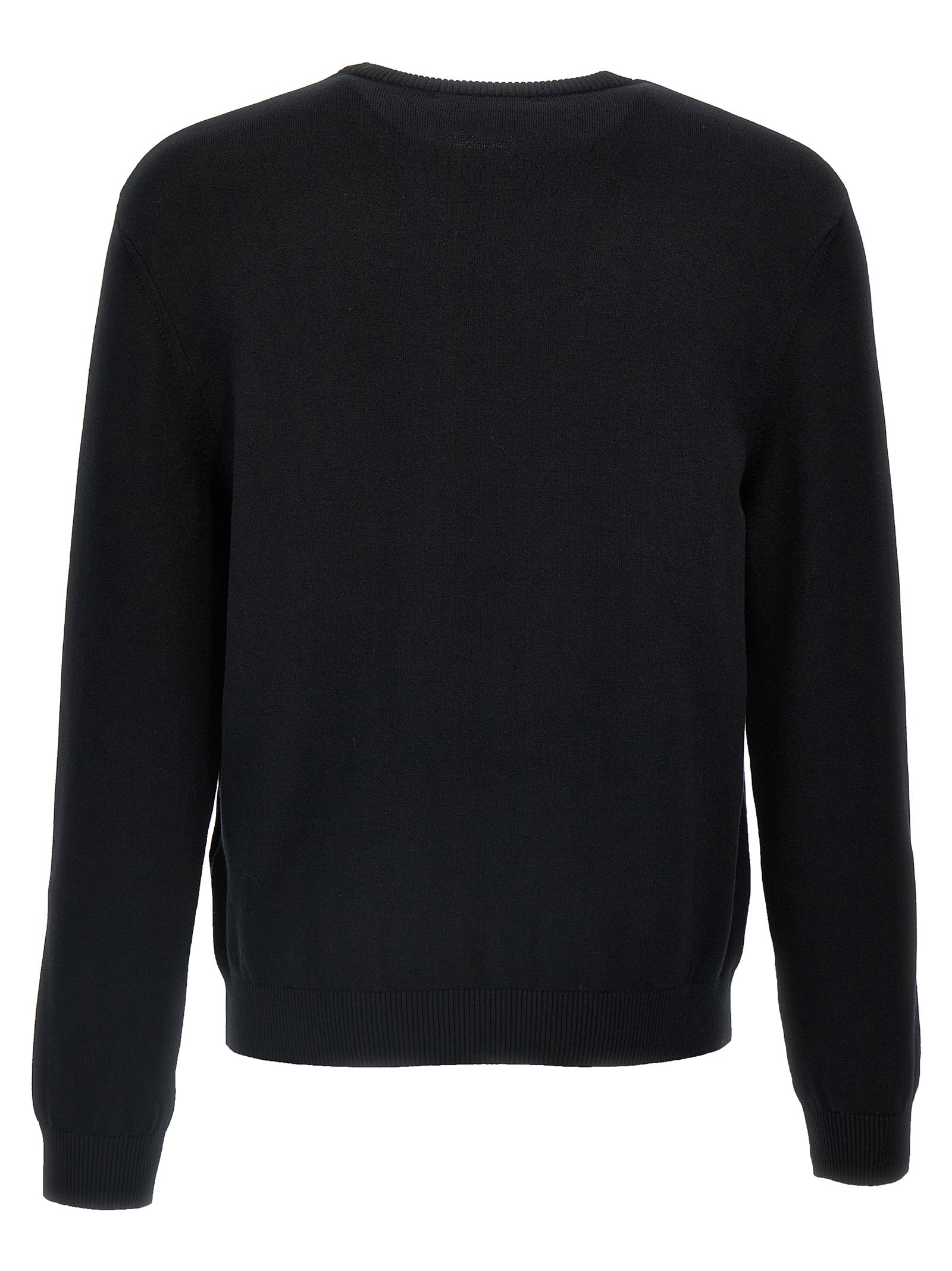 Marine Serre Black Viscose Cardigan