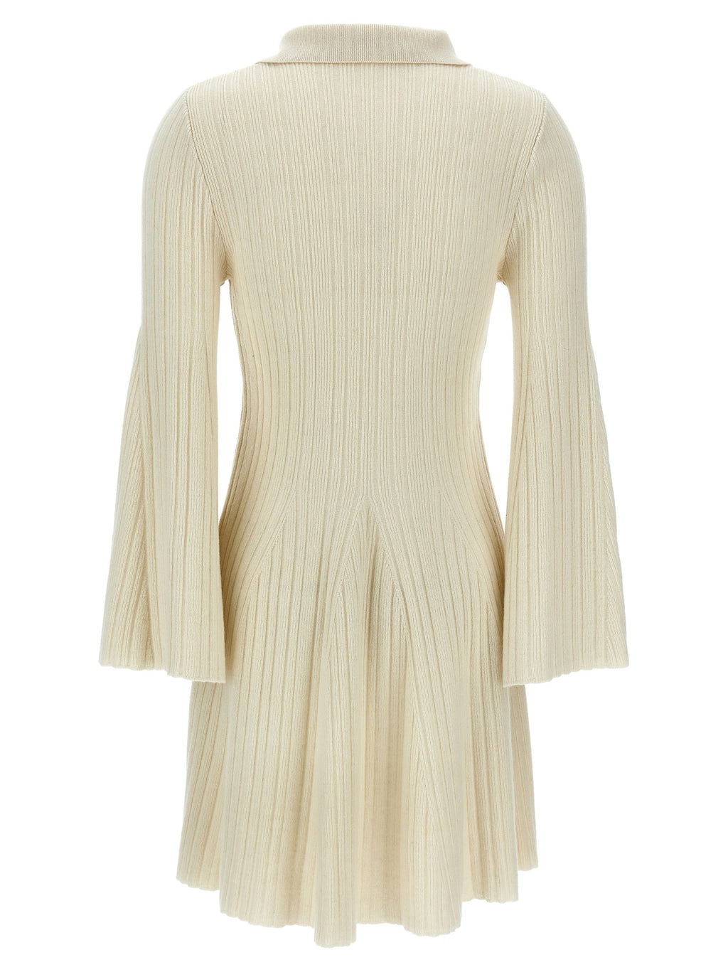 ANTONINO VALENTI White Cashmere Short Dress