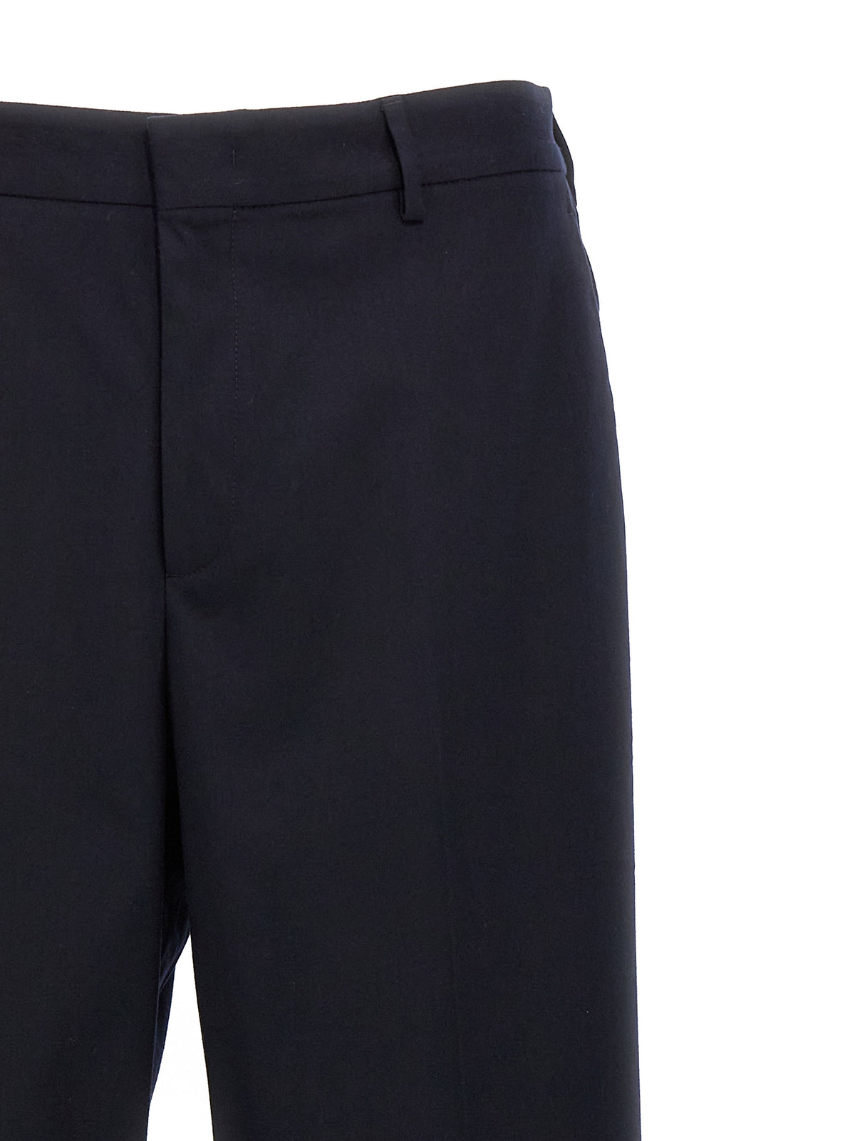 CELLAR DOOR Blue Polyethylene Casual Pants
