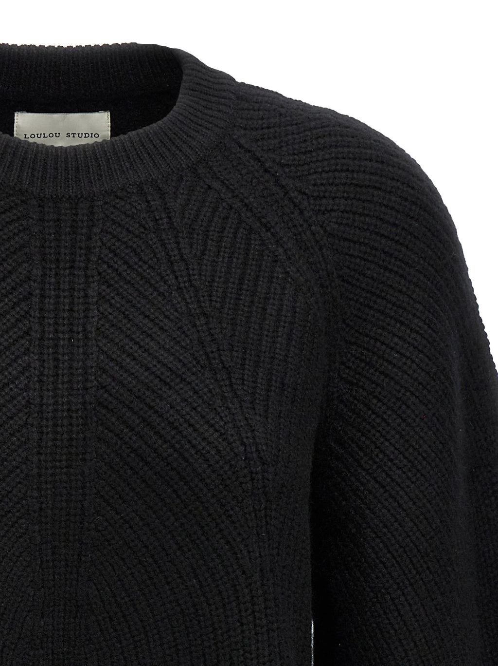 Loulou De Saison Black Cashmere Cardigan