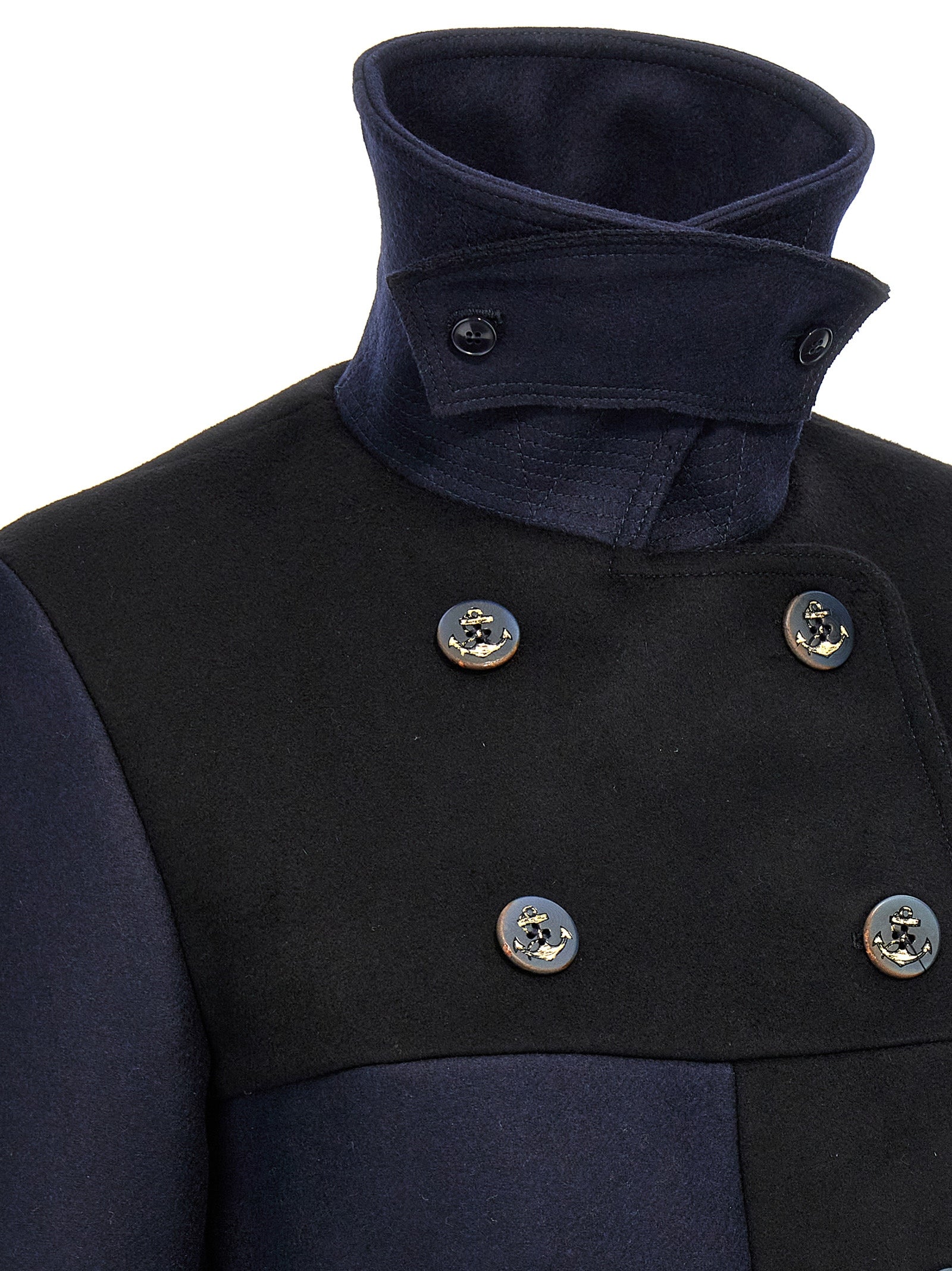 Fortela Multicolor Wool Coat