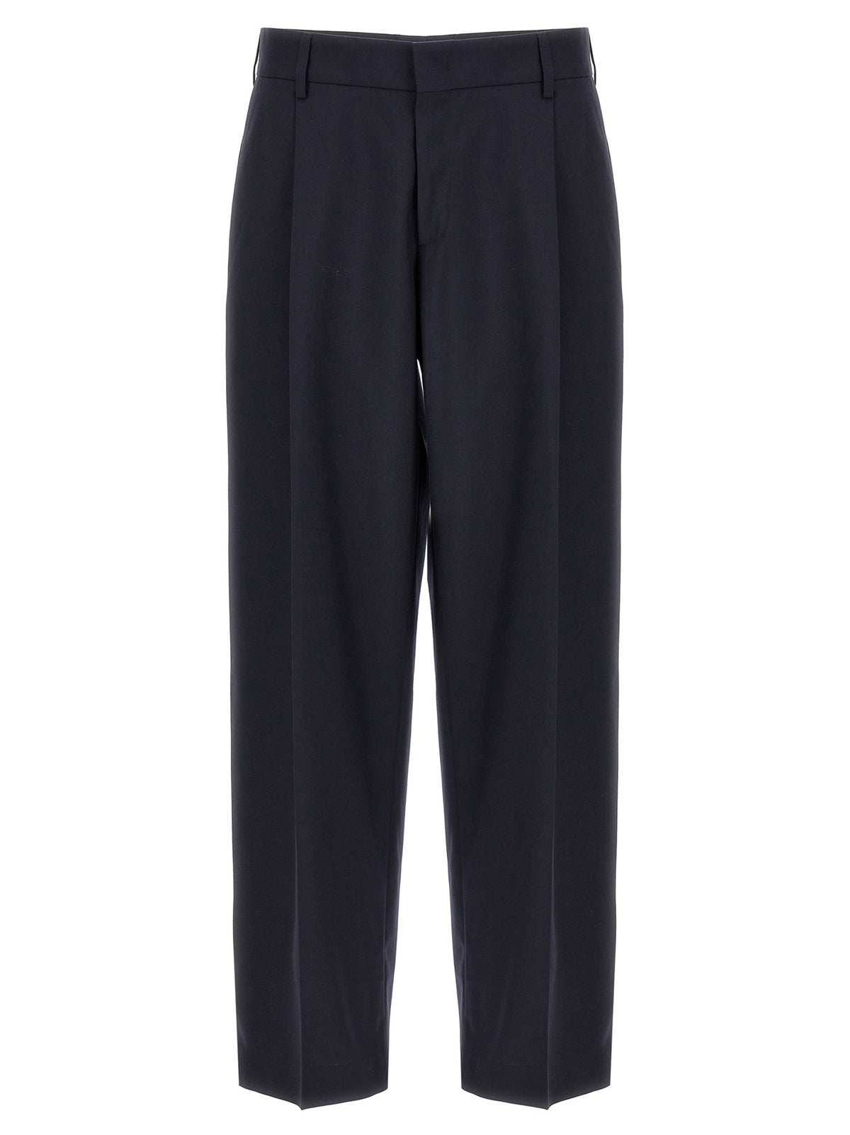 CELLAR DOOR Blue Polyester Dress Pants