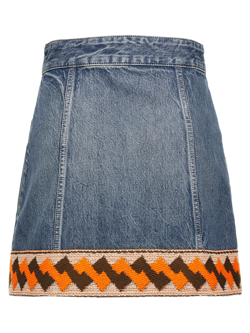 Valentino Garavani Multicolor Cotton Long Skirt