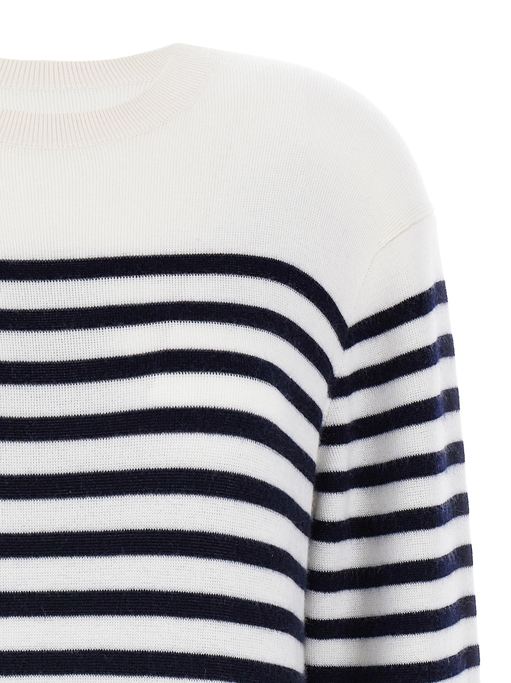 Khaite Bicolor Cashmere Cardigan