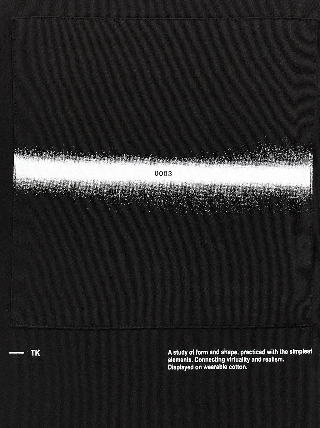 Thom Krom Black Cotton T-Shirt