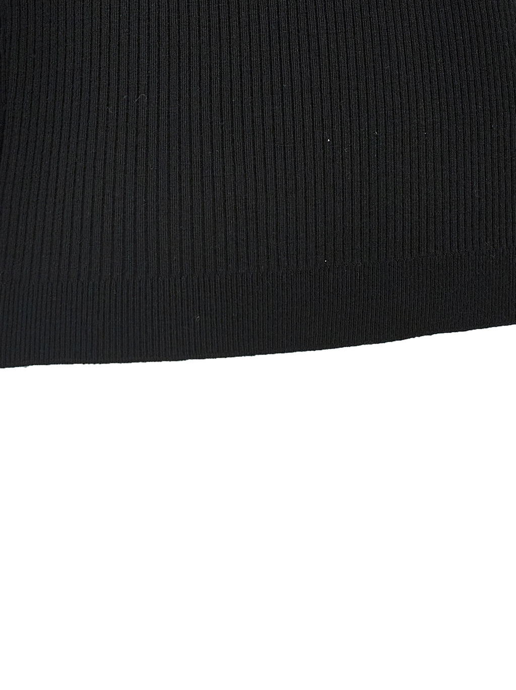 Alessandra Rich Black Wool T-Shirt