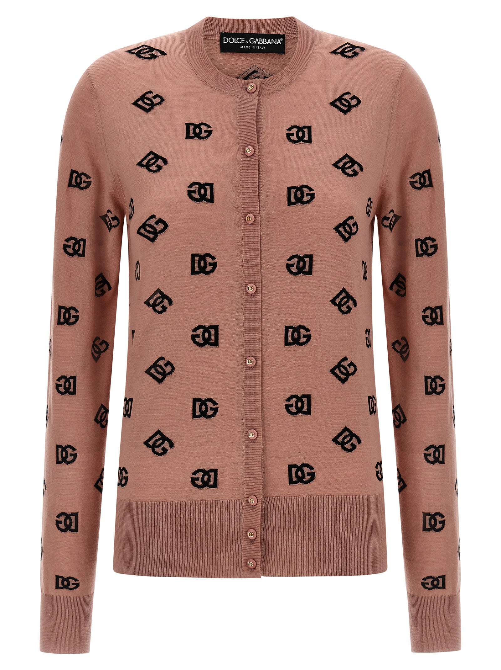 Dolce & Gabbana Multicolor Virgin Wool Cardigan