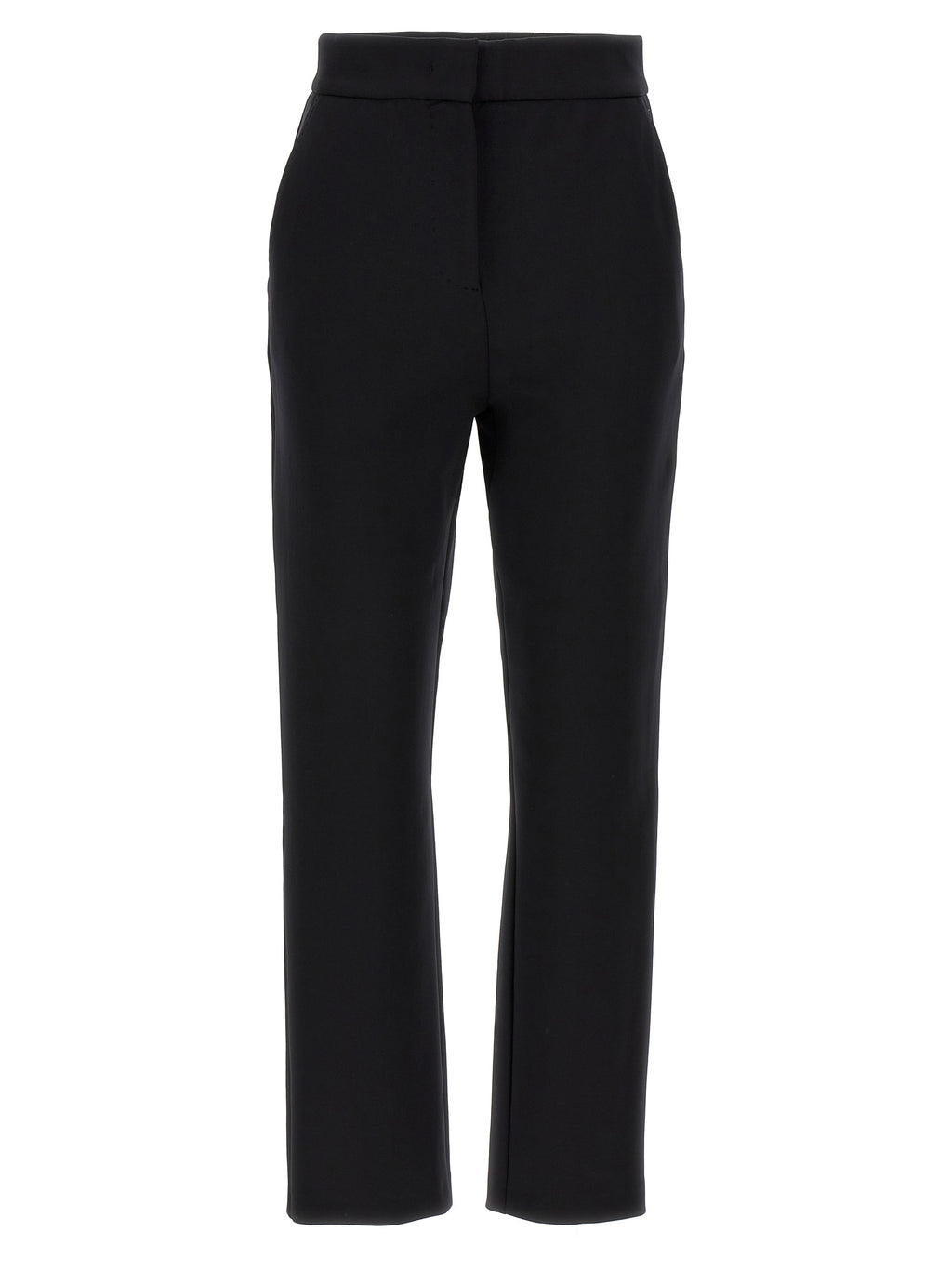 Max Mara Black Polyamide Casual Pants