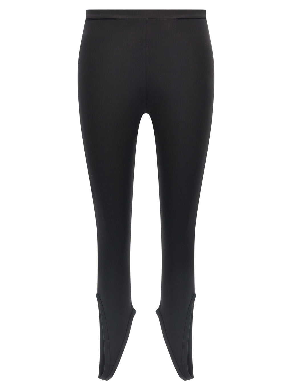 Courrèges Black Polyamide Leggings