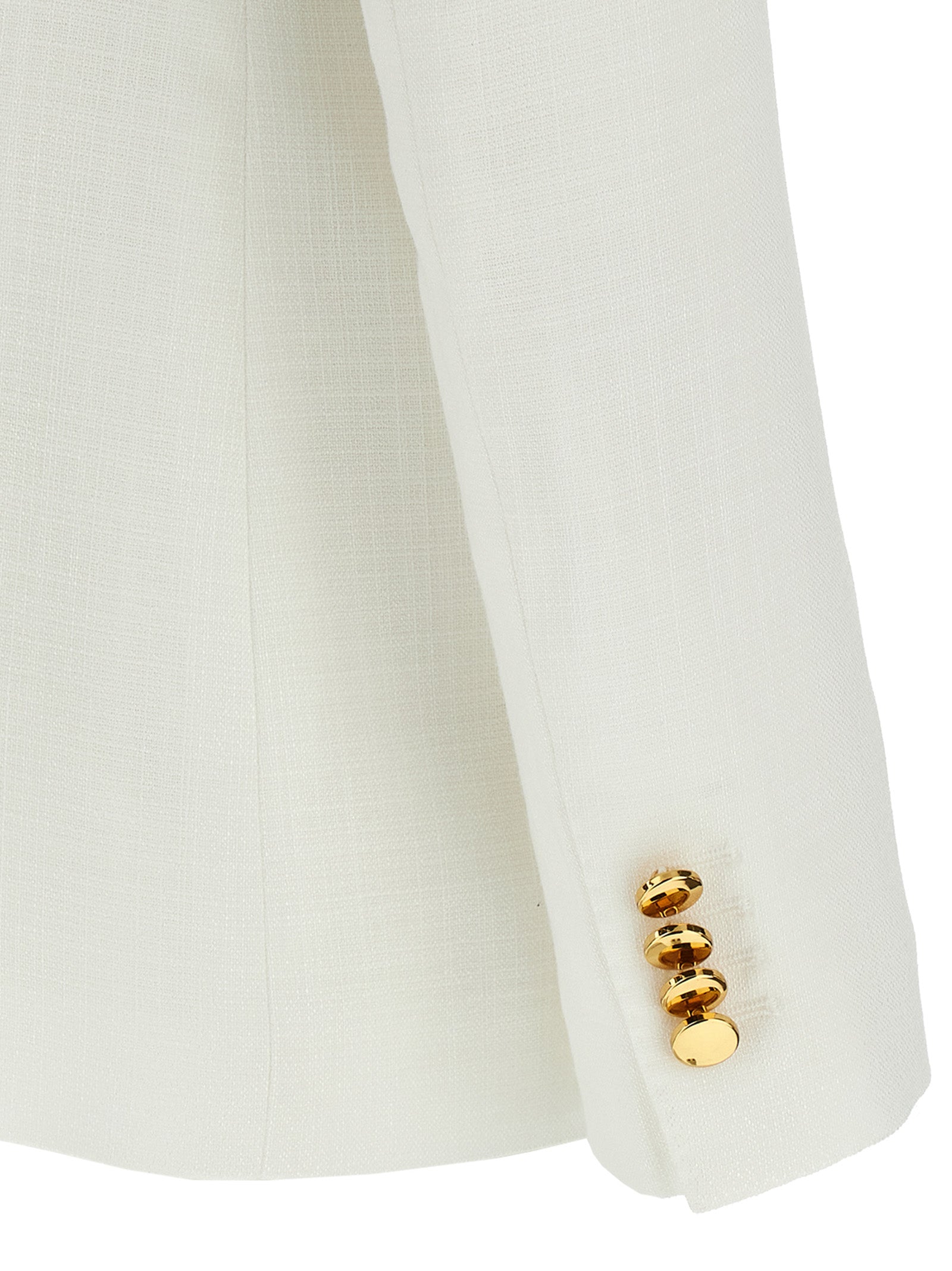 Tagliatore White Viscose Blazer