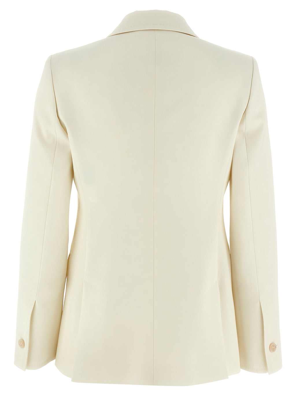 Max Mara White Virgin Wool Blazer