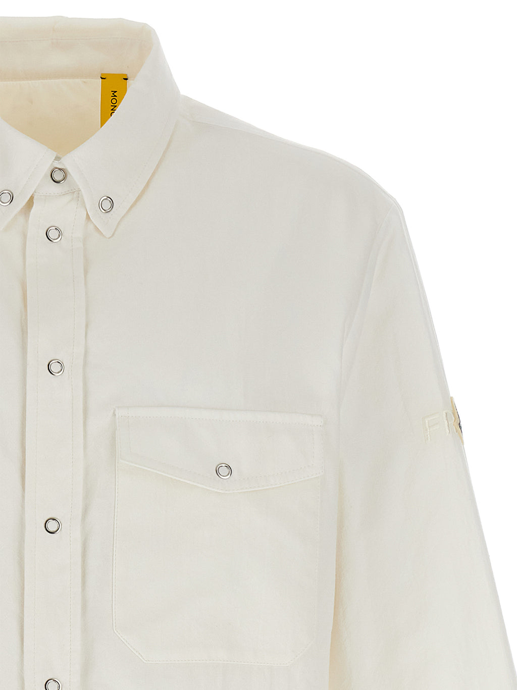 MONCLER GENIUS White Polyamide Blouse