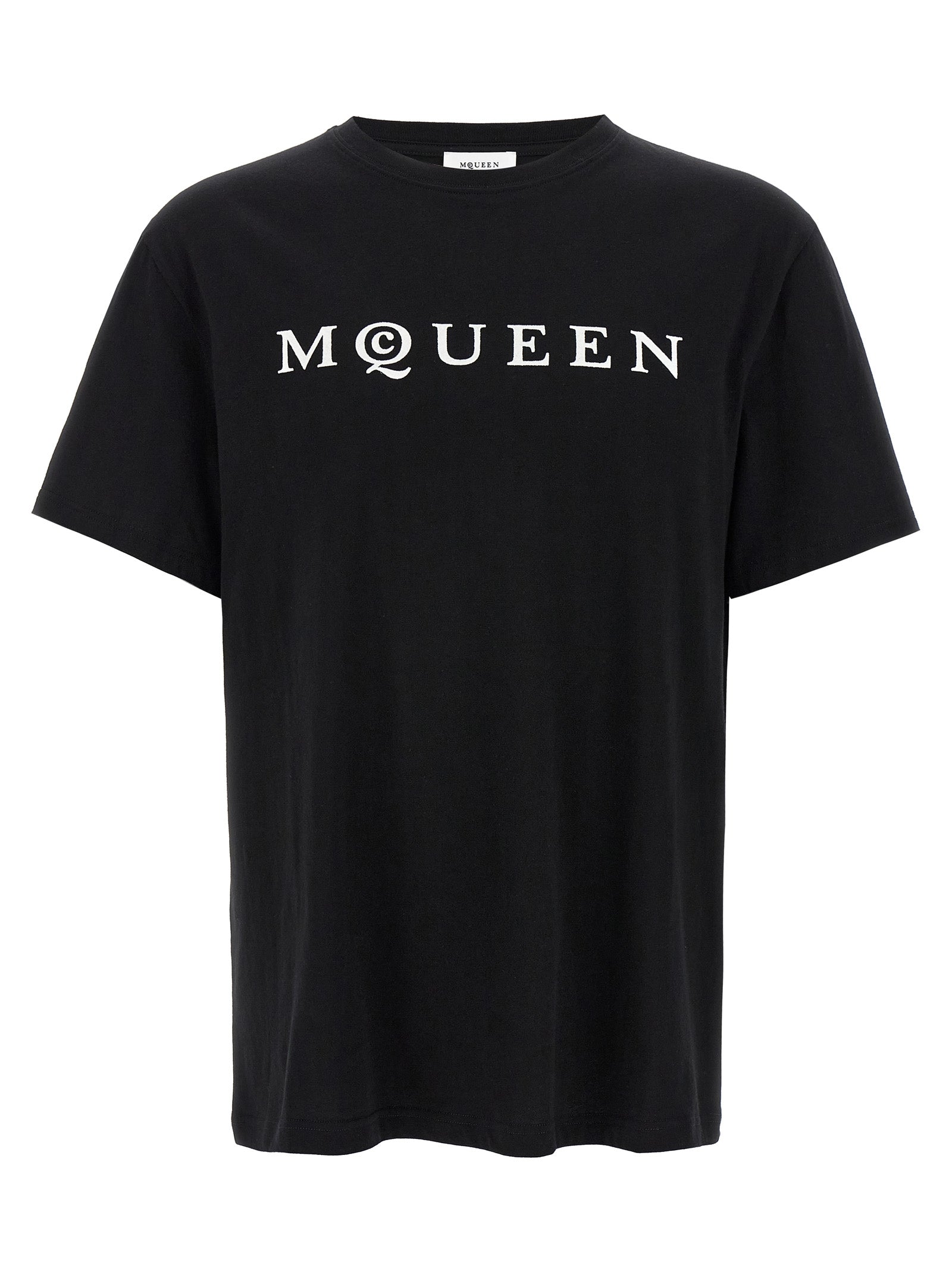 Alexander McQueen Bicolor Cotton T-Shirt