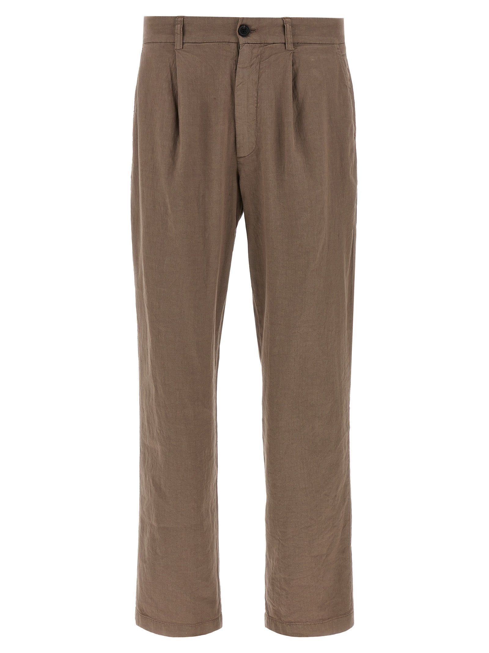 Department 5 Brown Linen Pants