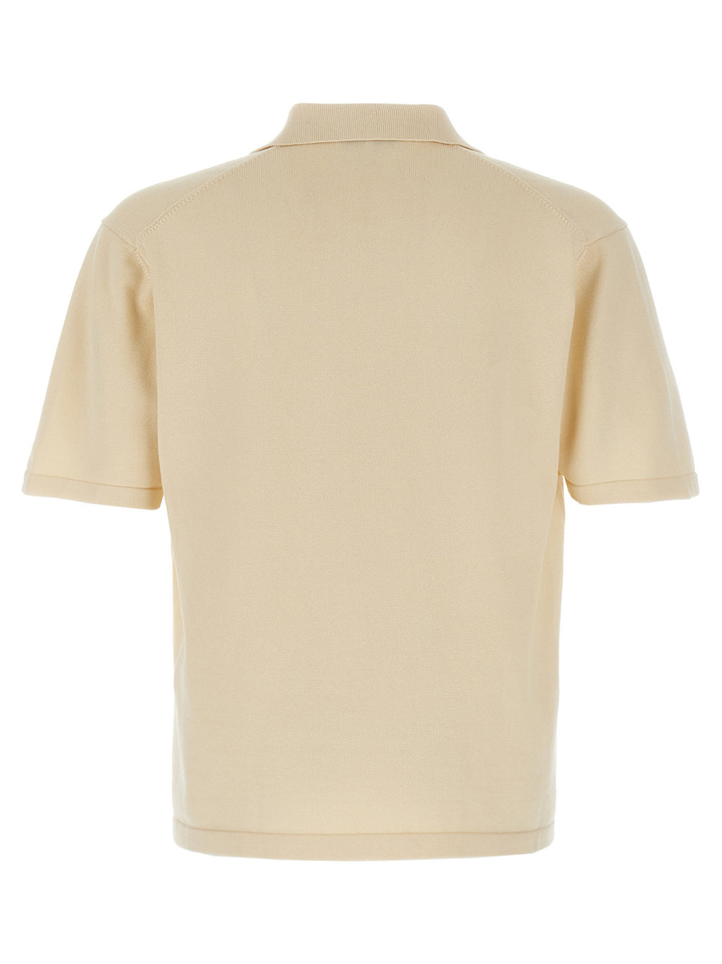 Maison Kitsuné Beige Cotton Polo Shirt