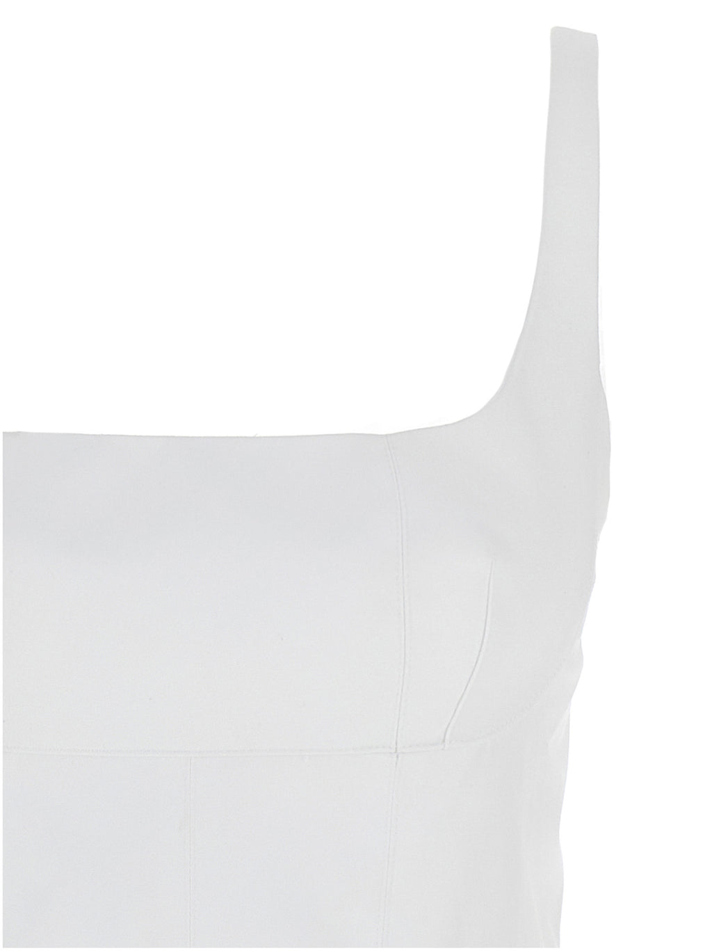 Giovanni Bedin White Polyester Short Dress
