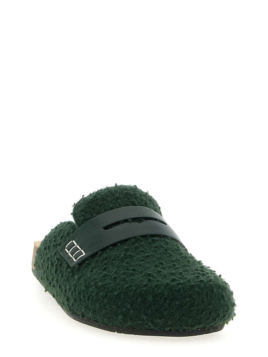 J.W.Anderson Bicolor Virgin Wool Slip-On Loafers