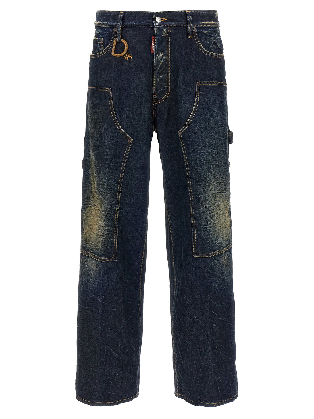 Dsquared² Blue Cotton Jeans Denim