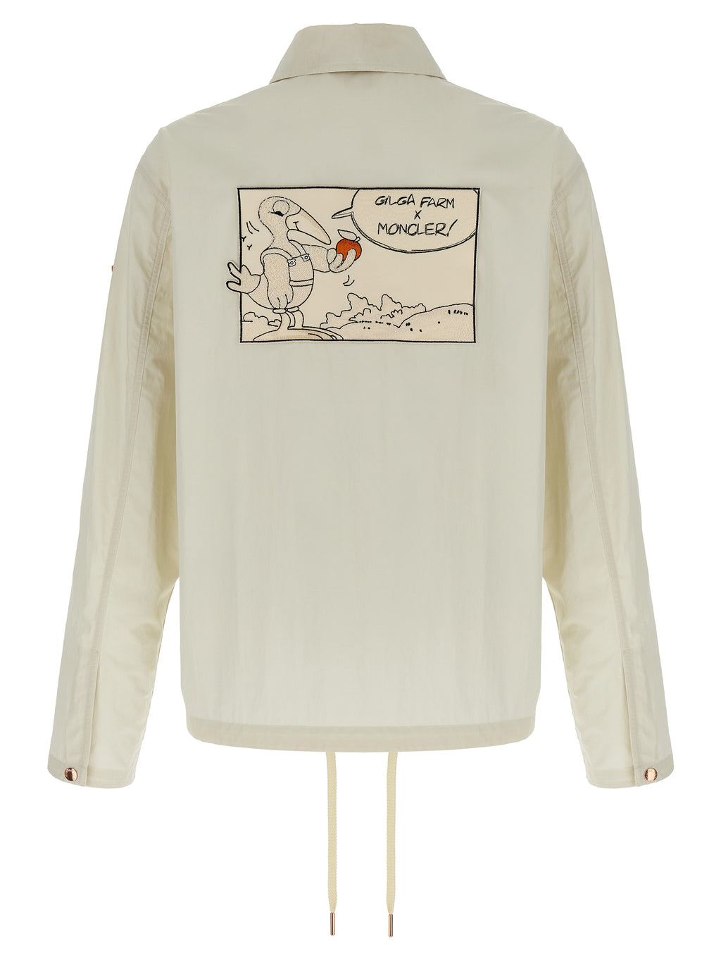 MONCLER GENIUS White Cotton Jacket