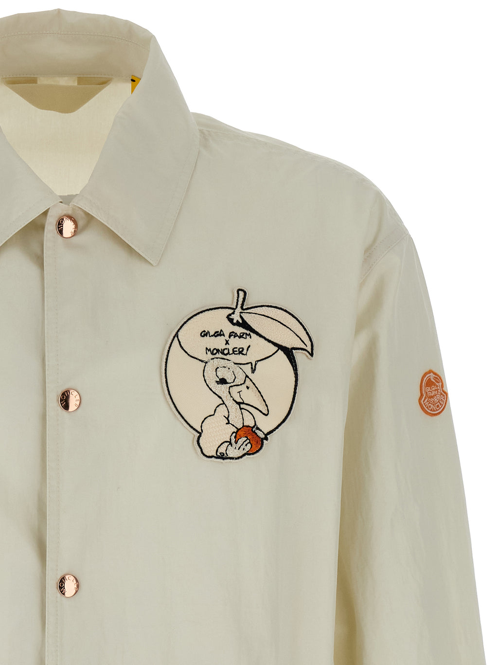 MONCLER GENIUS White Cotton Jacket