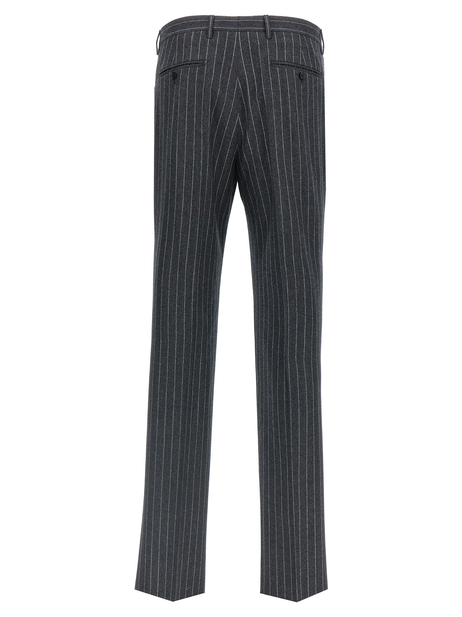 Tagliatore Gray Virgin Wool Two-Piece Suit
